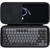 Lebakort Hard Case Compatible with Logitech MX Mechanical Mini Illuminated Keyboard