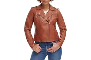 Levi's Womens The Classic Faux Leather Moto JacketTransitional Jacket