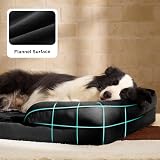 Bedsure Extra Large Dog Sofa Bed Orthopedic with Removable Flannel Cover view 6
