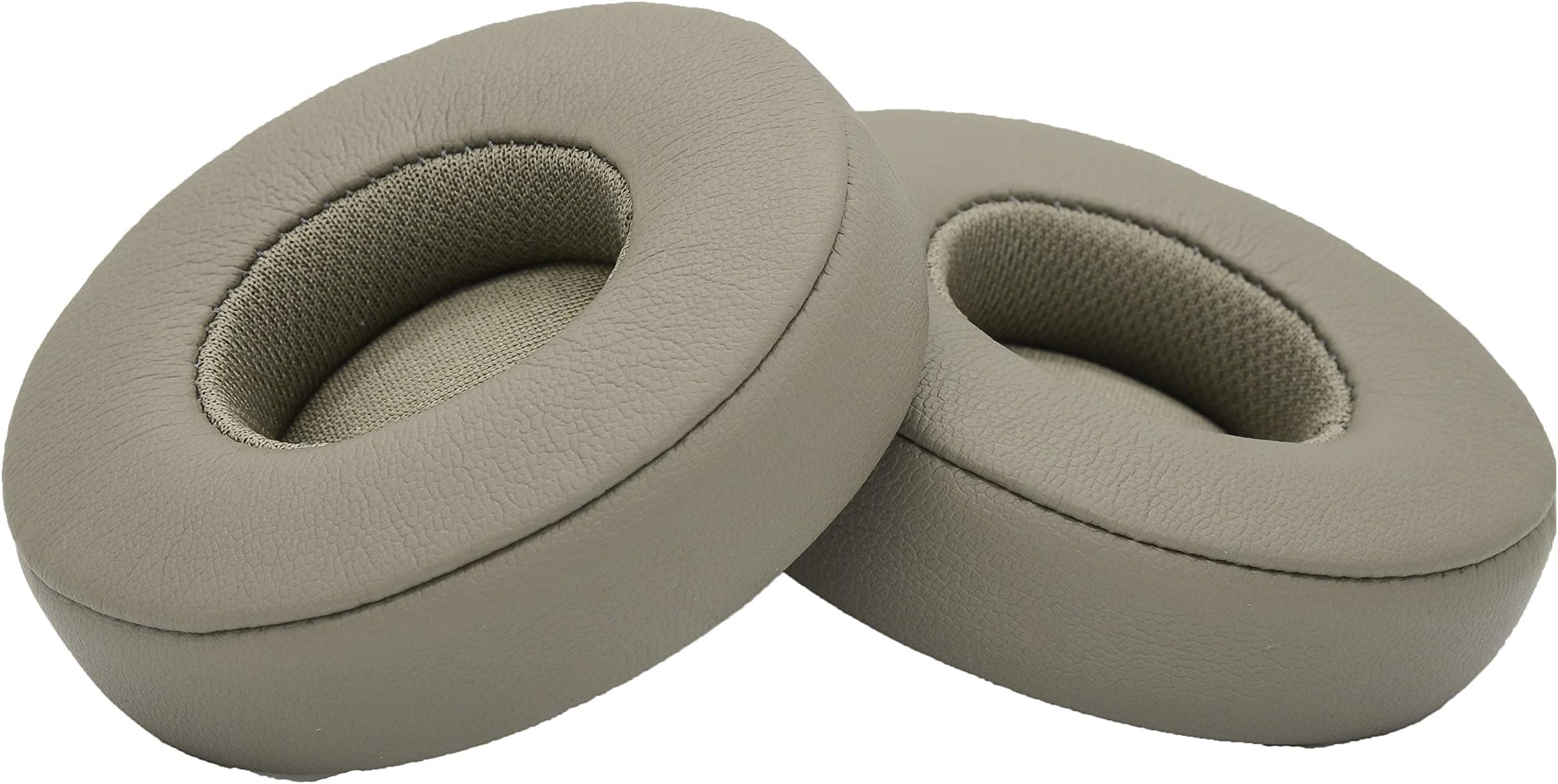 Premium Replacement Ear Pads Compatible with Beats Solo 2 Wired and Solo 2 Wireless Headphones (Solo 2 Luxe Grey). Protein Leather | Soft high-Density Foam | Easy Installation