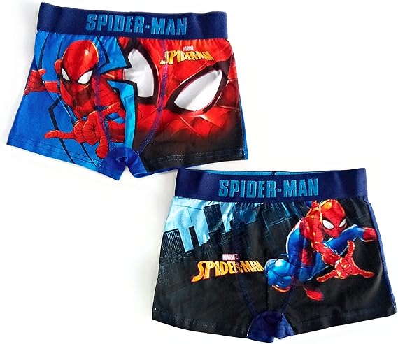 calzoncillos de spiderman