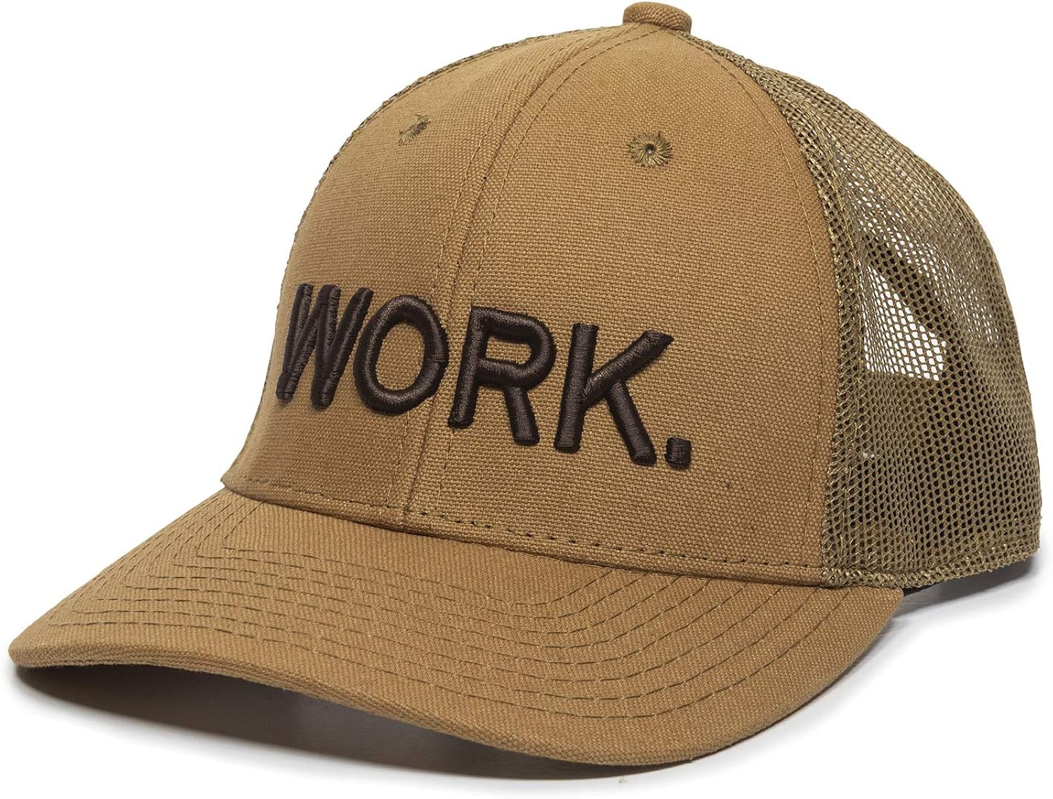 Work Trucker Hat Adjustable Mesh Back Baseball Cap for Men & Women