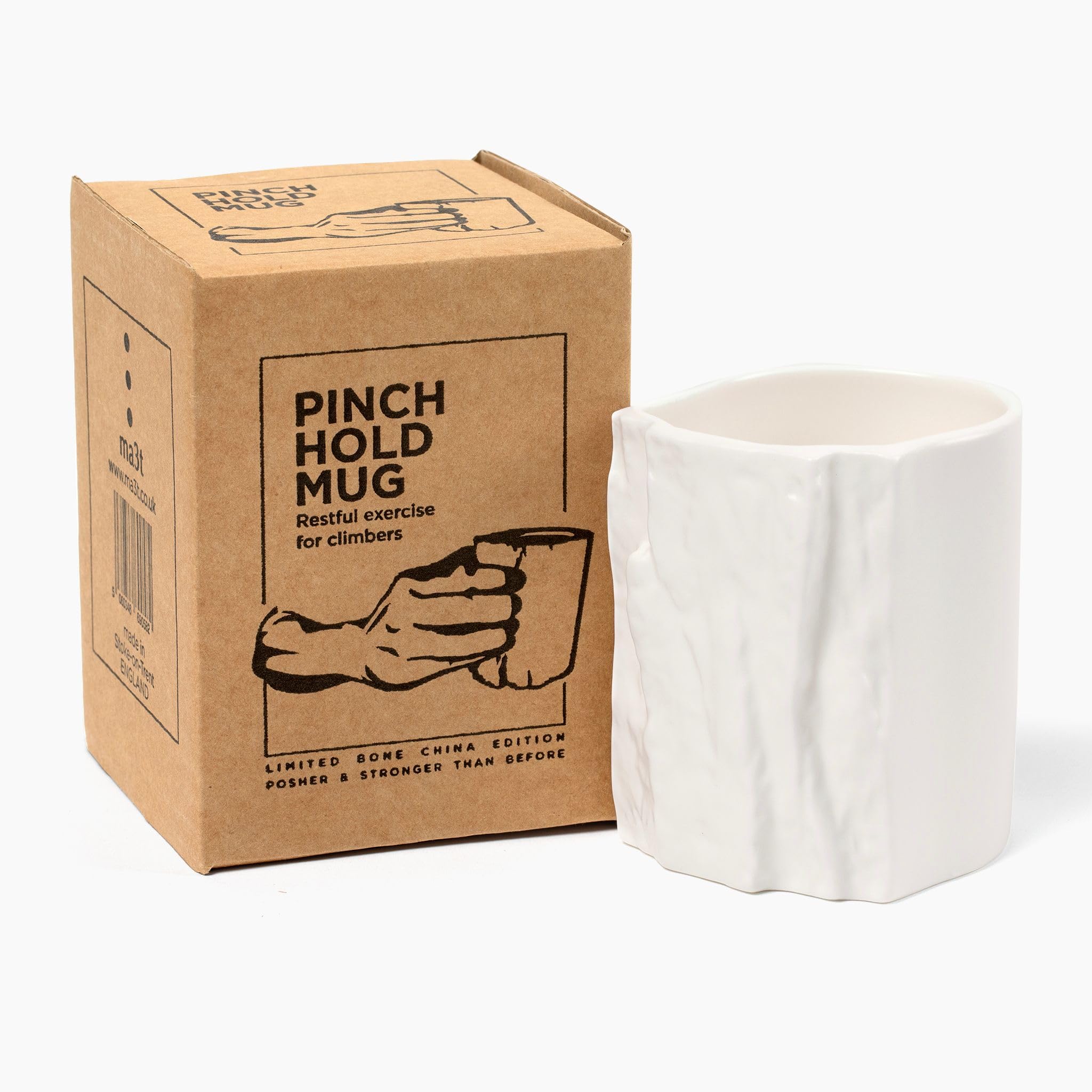 Pinch Hold Mug - Limited Bone China Edition