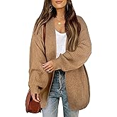 Libsorge Womens Oversized Cute Cardigans Winter 2026 Ladies Trendy Cozy Knit Sweater Cardigans