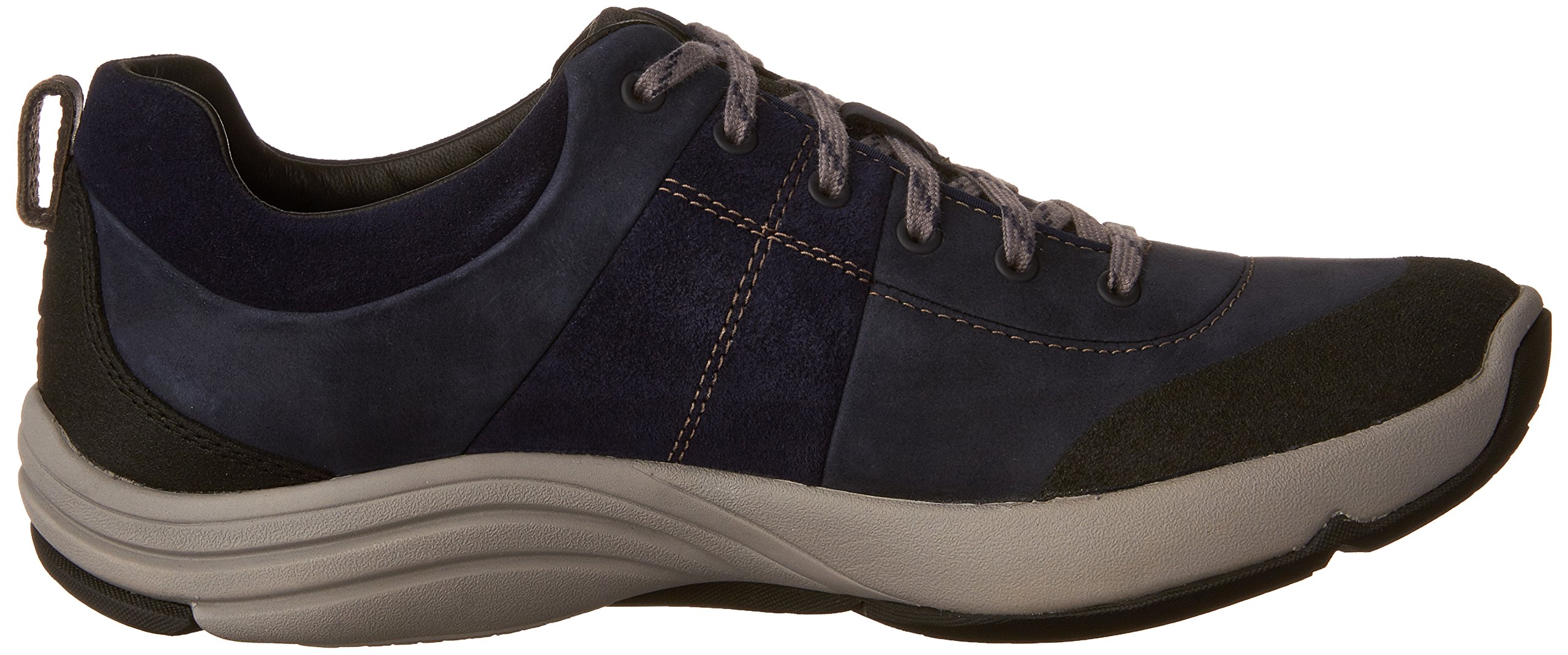 CLARKS Women�s Wave Andes Walking Shoe, Black Nubu