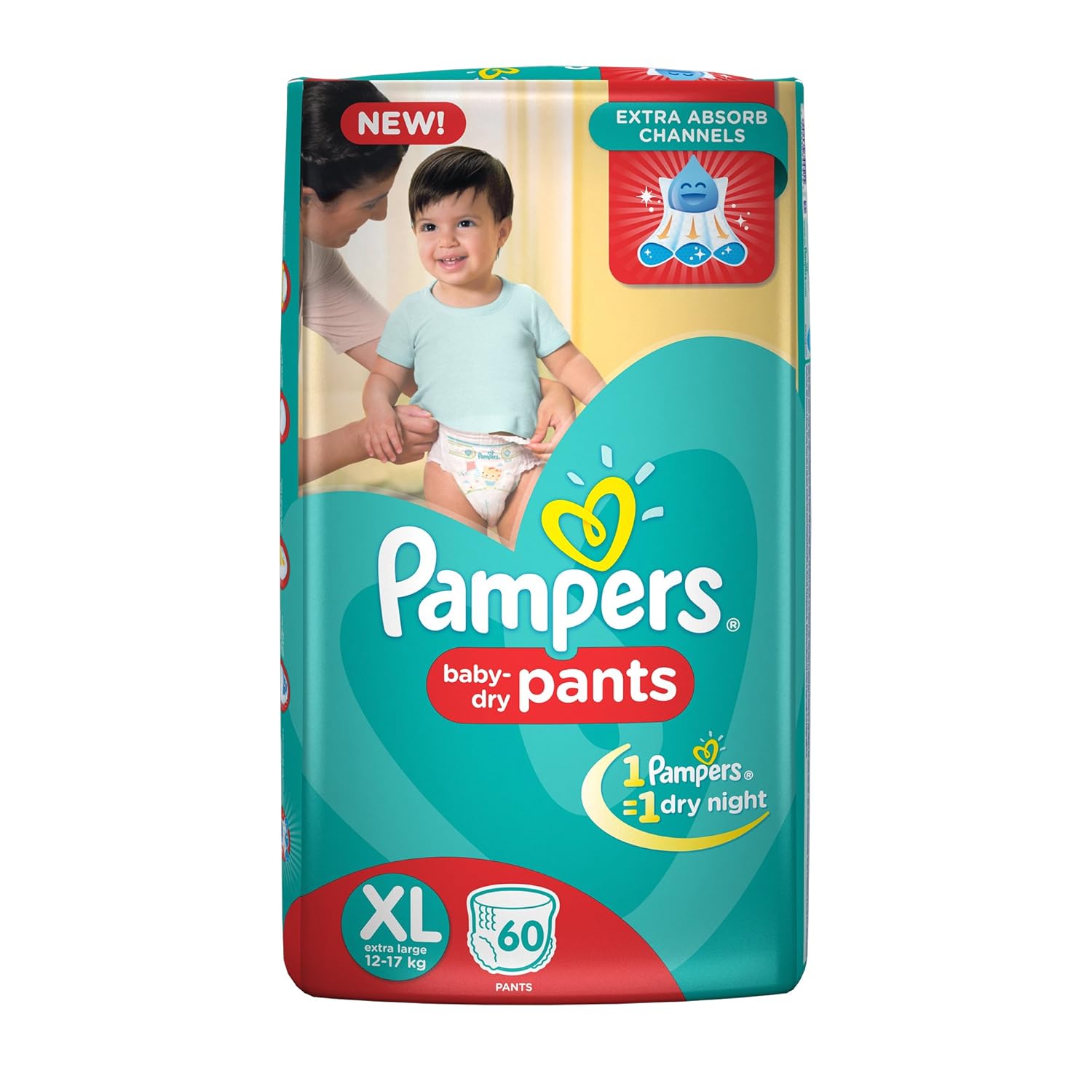 pampers baby dry extra large
