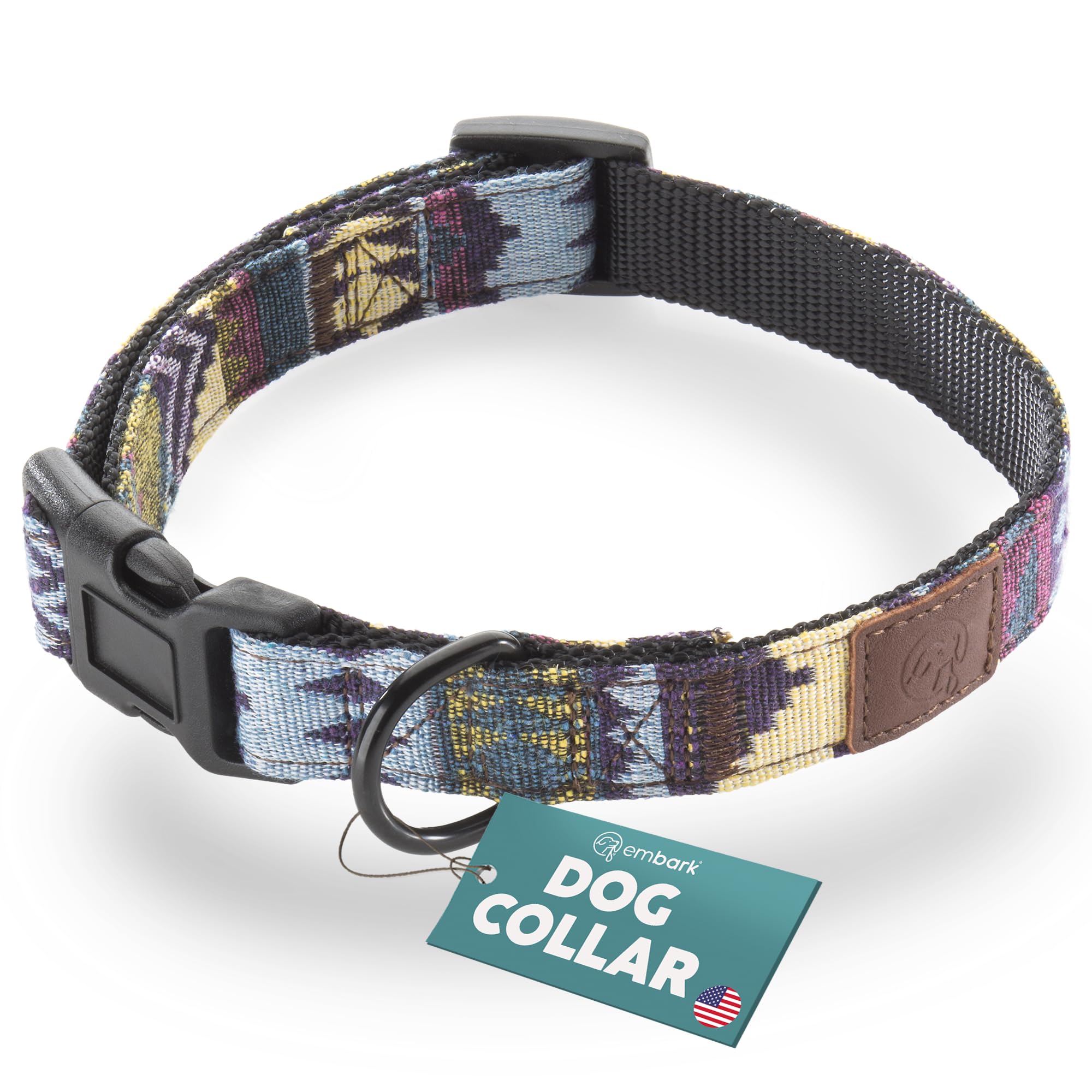 Embark Urban Dog Collars with Soft Padded Neck, Matching Set with Urban Leash and Harness, Pet Collars for Dogs & Most Breeds - Puppy Collars, Dog Collar for Medium Large & Small Dogs UK