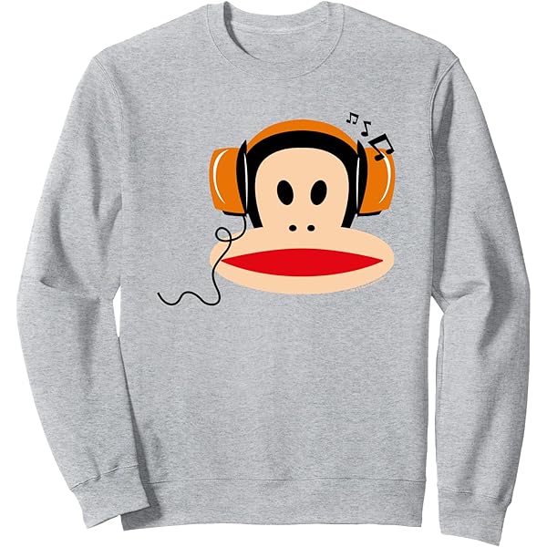 Amazon.com: Paul Frank Julius The Monkey Big Face Sweatshirt