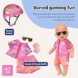BABY born Trike 835456 Tricycle for Dolls 36-43cm with Detachable Handlebar view 8