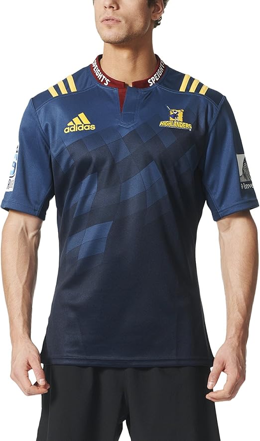 adidas Otago Highlanders Home Men’s Rugby TShirt, Men, Otago