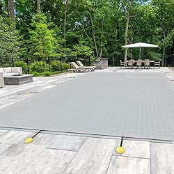 E&K 10'x18' Pool Cover for Inground