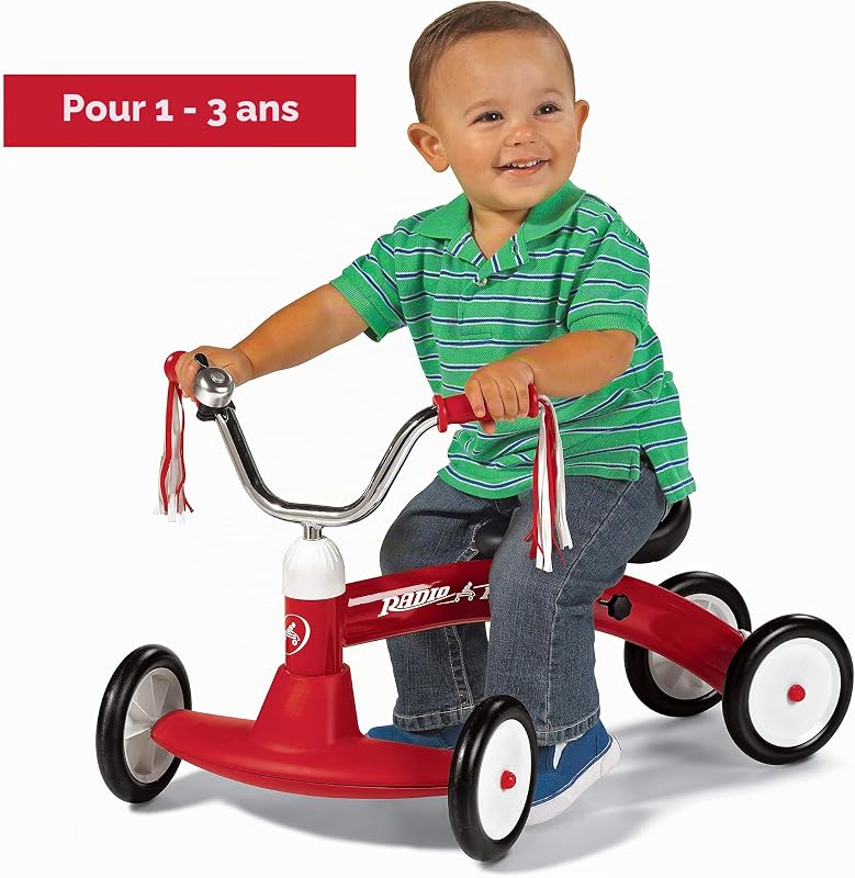 Draisienne Rouge pour Tout-Petits de 1 à 3 Ans