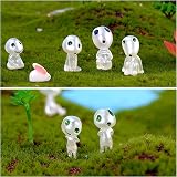IRYNA Fairy Garden Accessories 10Pcs Glow in Dark Tree Elves Gnome Figurines view 3