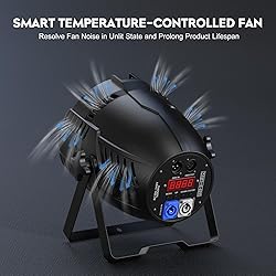 200 W Stage Par Lights, RGBL 4-in-1 LED Par Can