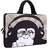 iColor 14 15 15.4 15.6 inch Laptop Handle Bag Computer Protect Case Pouch Holder Notebook Sleeve Neoprene Cover Soft Carring Travel Case for Dell Lenovo Toshiba HP Chromebook ASUS Acer Chimp ICB-09