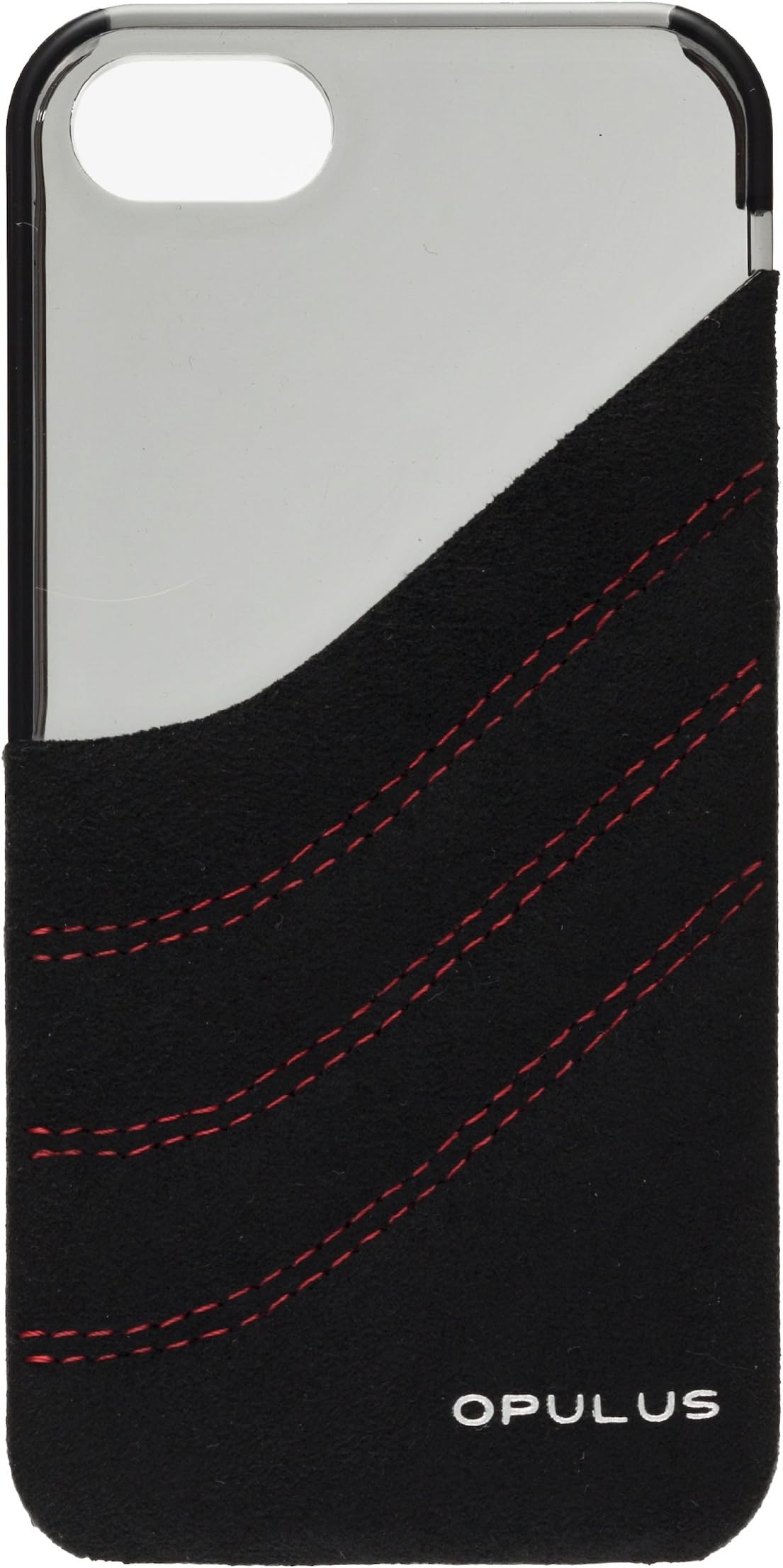 Opulus Exo Alcantara Leather Case for iPhone 5/5S - Black