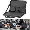 JOYTUTUS Steering Wheel Tray, Back Seat Headrest Tray for Eating Food and Drink, Work Table for Writing and Steering Wheel Laptop Desk, Car Organizer for Commuters, Travel, Family (16.54'' x 11.8'')