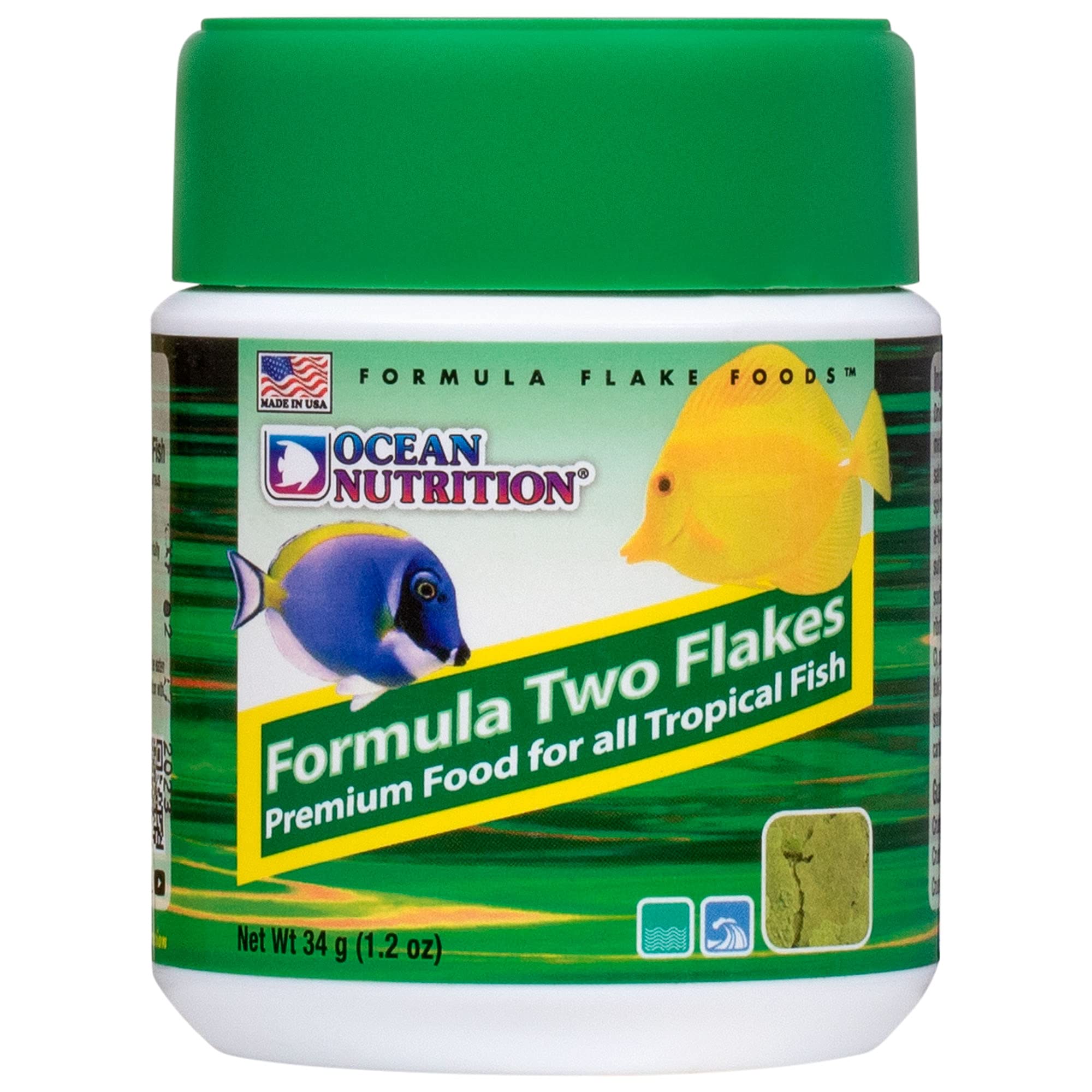 Ocean Nutrition 25530-001 Formula Two Flake 1.2 oz