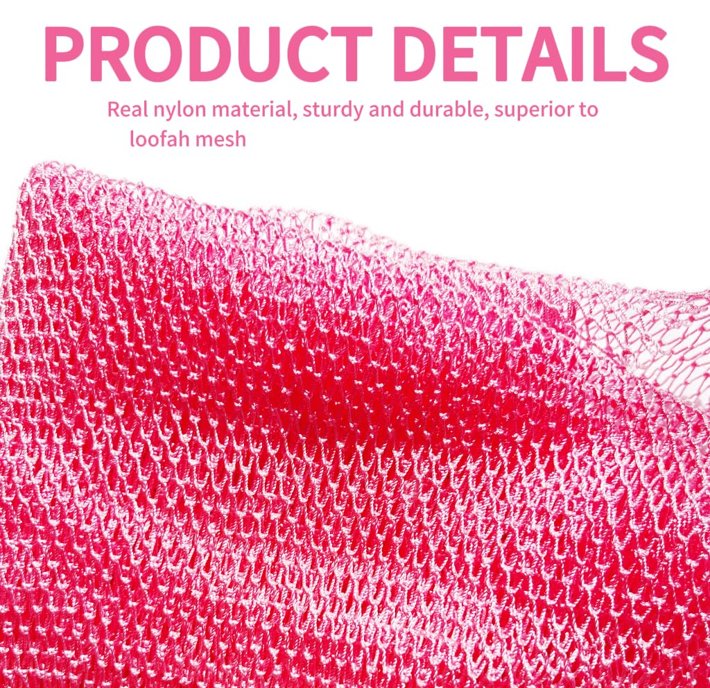 SPMKTBOZAI African Net Sponge Authentic, Exfoliating Real...