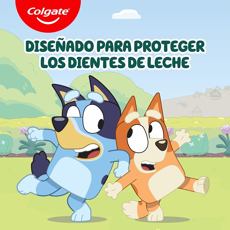 Kids Bluey, Pasta Dientes Infantil Fresa 0-5 Años, 12x50 ml