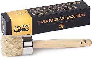 Mr. Pen- Chalk Paint Brush, 2 Inch, Wax Brush, Round Paint Brush, Wax Brush, Chalk Paint Brushes for Furniture, Chalk Paint Brushes, Wax Brush Chalk Paint, Furniture Paint Brush, Chalk Brush