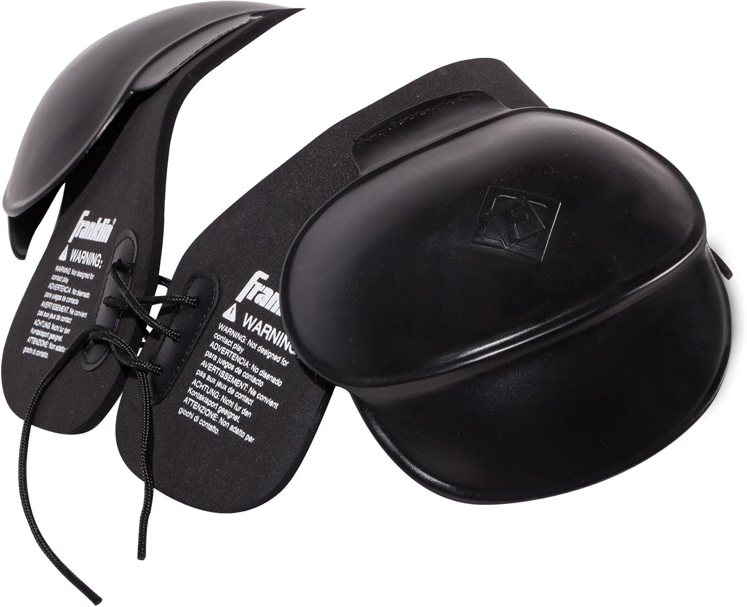 Franklin Sports Youth Shoulder Pads - Perfect for Halloween Costume, Black (6604-5) : Football Shoulder Pads : Sports & Outdoors