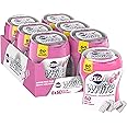 Excel White Sugar-Free Gum,Bubblemint, 60pc Bottle,6ct{Imported from Canada}