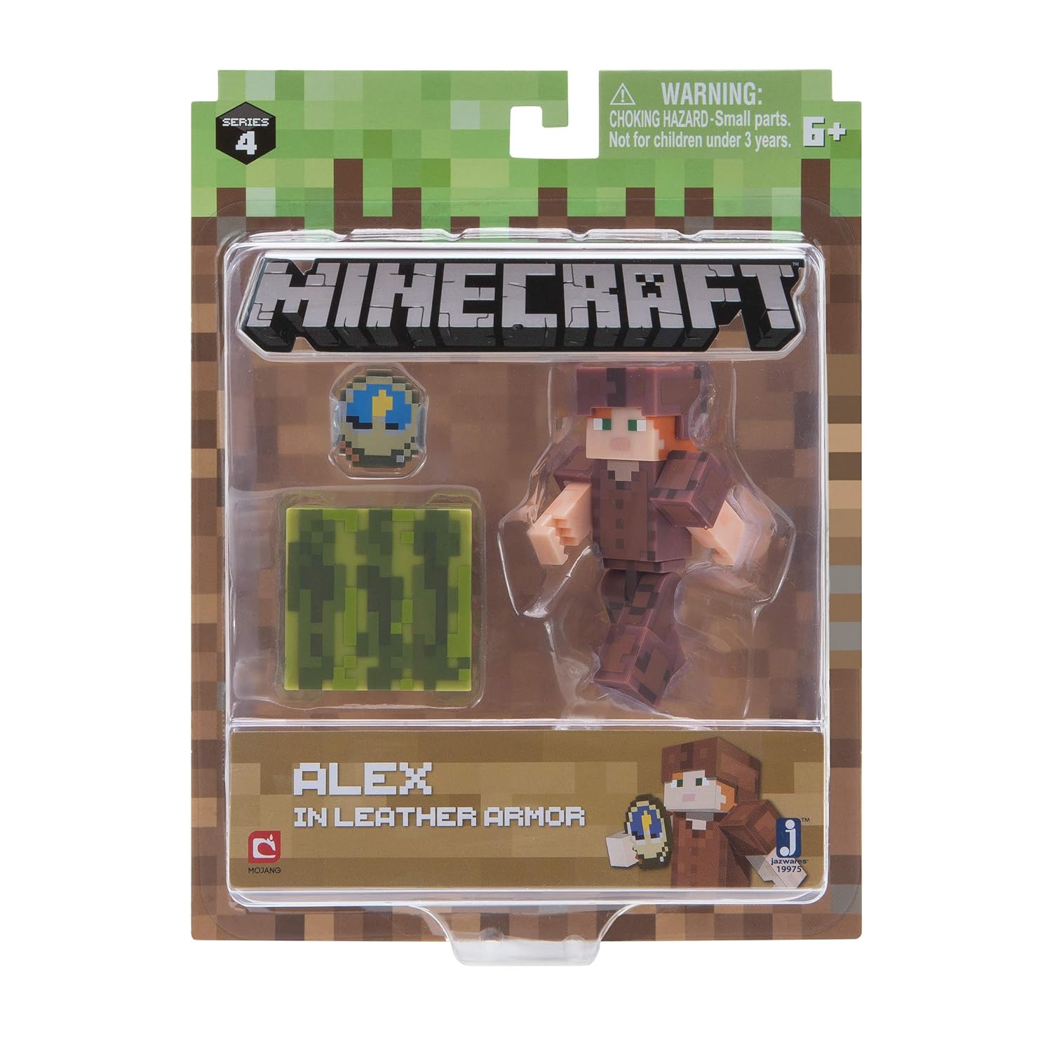 Minecraft Figure Pack Color Skeleton On Fire