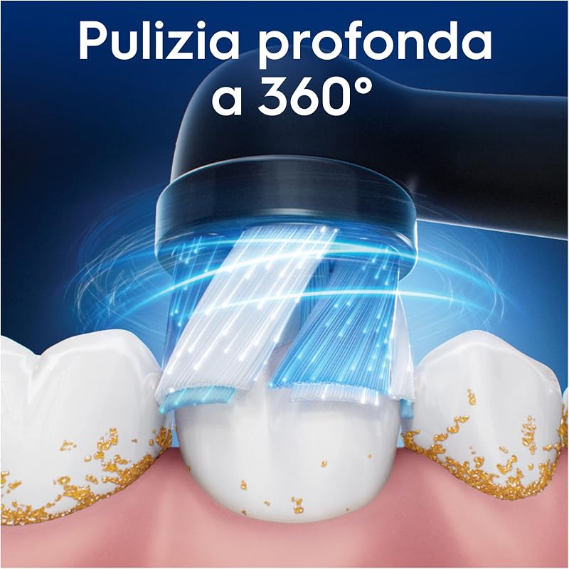 Testine di Ricambio iO Ultimate Clean, Nere, 3 Ricambi