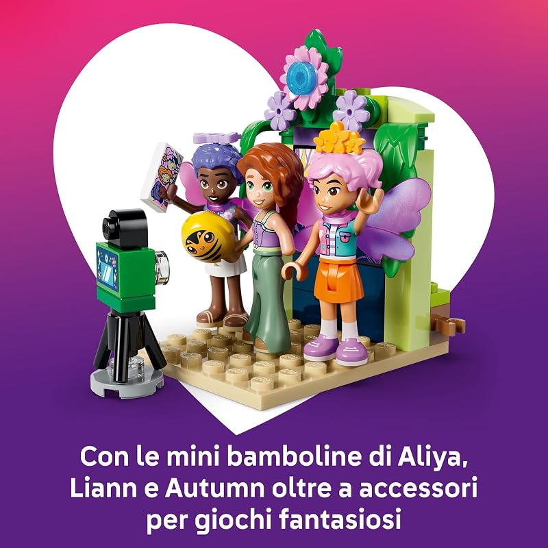 Friends Giostra delle tazze da tè floreali 42702