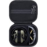 Lebakort Storage Case Compatible with Walkers Razor Slim/Howard Leight Honeywell Impact Sport/PROHEAR 066 030 Electronic Shooting Earmuffs Hearing Protection Muffs