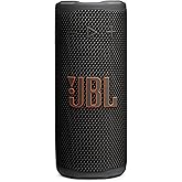 JBL Grip - Compact Bluetooth Speaker with Bold JBL Pro Sound and Ambient Light, up to 14 Hours of Playtime, Water, Dust and Drop-Proof (IP68), & Multi-Speaker Connection with Auracast™ (Black)