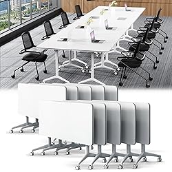 SOIUDNEB Conference Table,Wooden Folding Conference