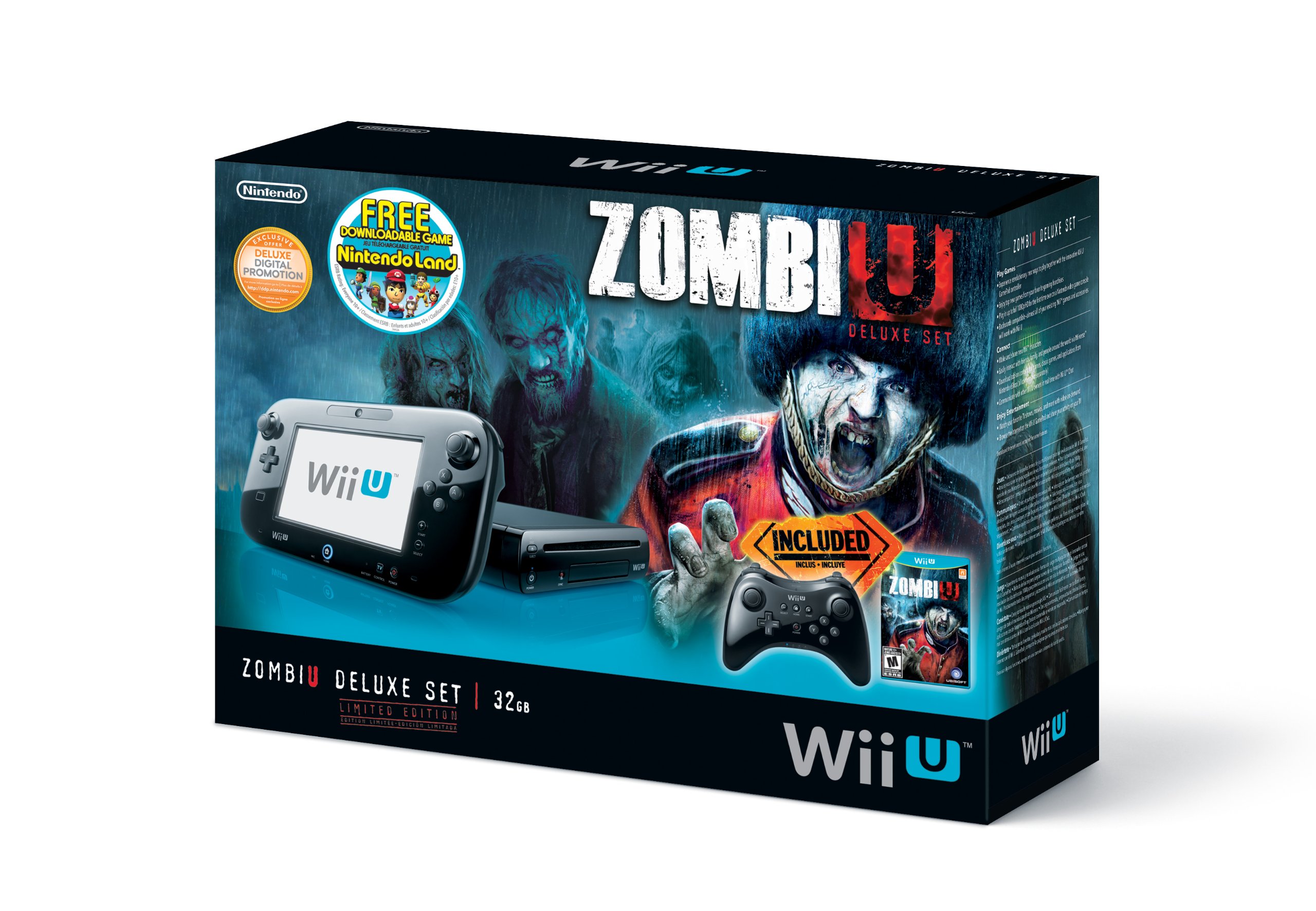 ZombiU Deluxe Set Wii U Console