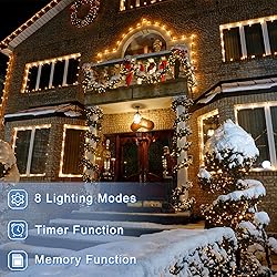 200 LED 66FT Christmas String Lights