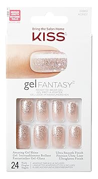 Kiss Gel Fantasy Nails - Rush Hour C, 1er Pack (1 x 24 Stück)