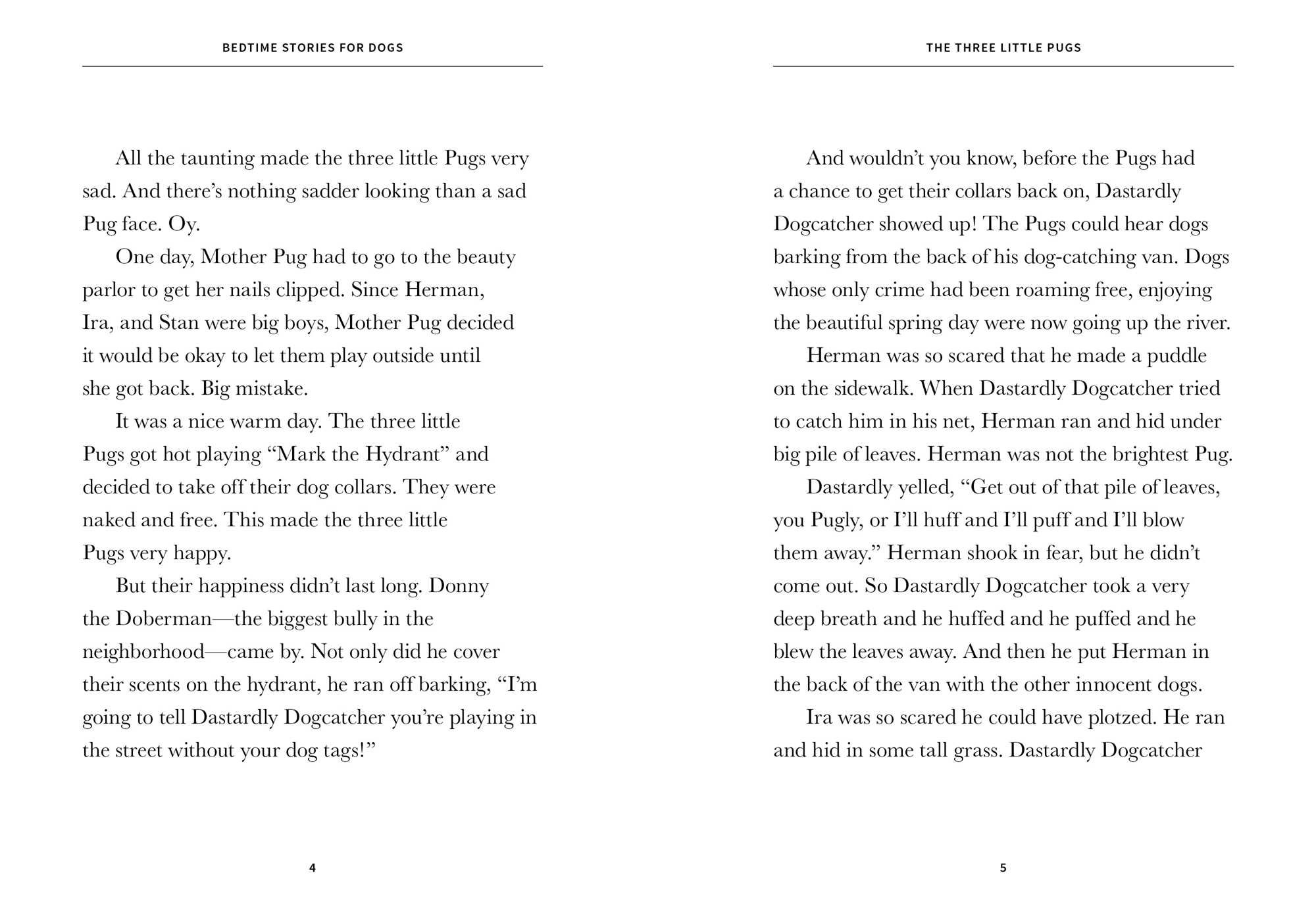 Bedtime stories for dogs