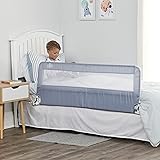 Regalo Hideaway 54-Inch Extra Long Bedrail, with