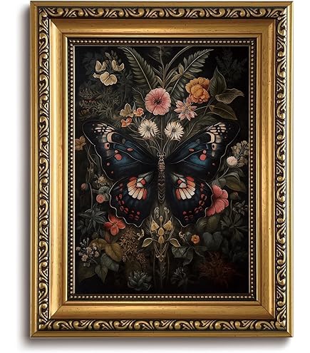 Amazon.com: Derstine - The Owl and the Pussycat 26x26 Framed Art