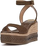 Vince Camuto Women's Lilla Wedge Sandal, Reishi