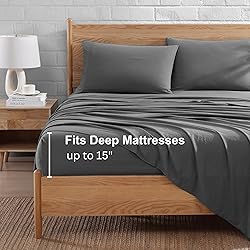 Casa Platino Queen Sheets, Pre Washed Soft Queen