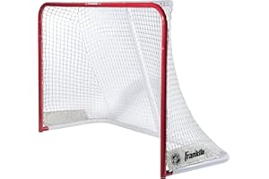 Franklin Sports Street Hockey Goal - Official Regulation Steel Hockey Net - Street Hockey Goal Set