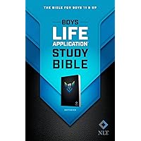 Tyndale NLT Boys Life Application Study Bible, TuTone (LeatherLike