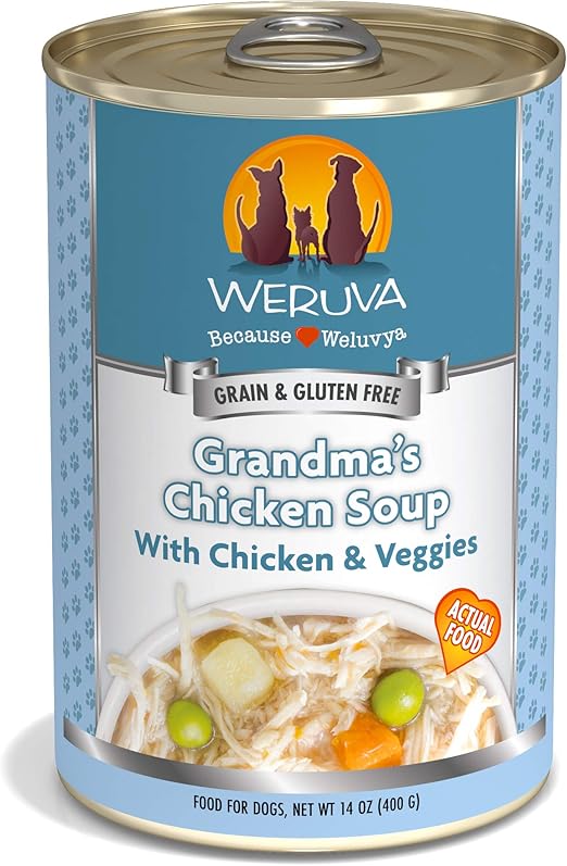 chicken soup dog food