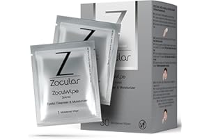 Zocular ZocuWipe for Dry Red Eyes (30 ZocuWipe)