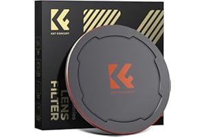 K&F CONCEPT 72mm Magnetic Lens Filter Caps with Thread