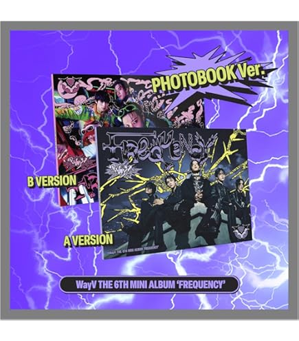 Amazon.com: WayV Album FREQUENCY 6th Mini Album (Photobook B