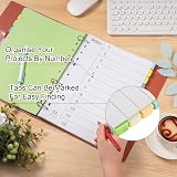 Thboxes File Dividers A4 3 Pack 12 Part Multi Hole Punched Colourful view 6