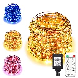 ErChen Dual-Color LED String Lights, 165 FT 500