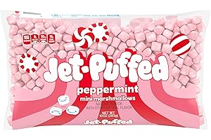 Jet-Puffed Peppermint Mini Marshmallows, 10 oz Bag